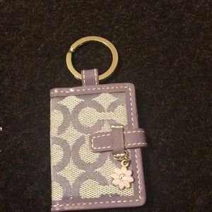 Coach picture keyfob
